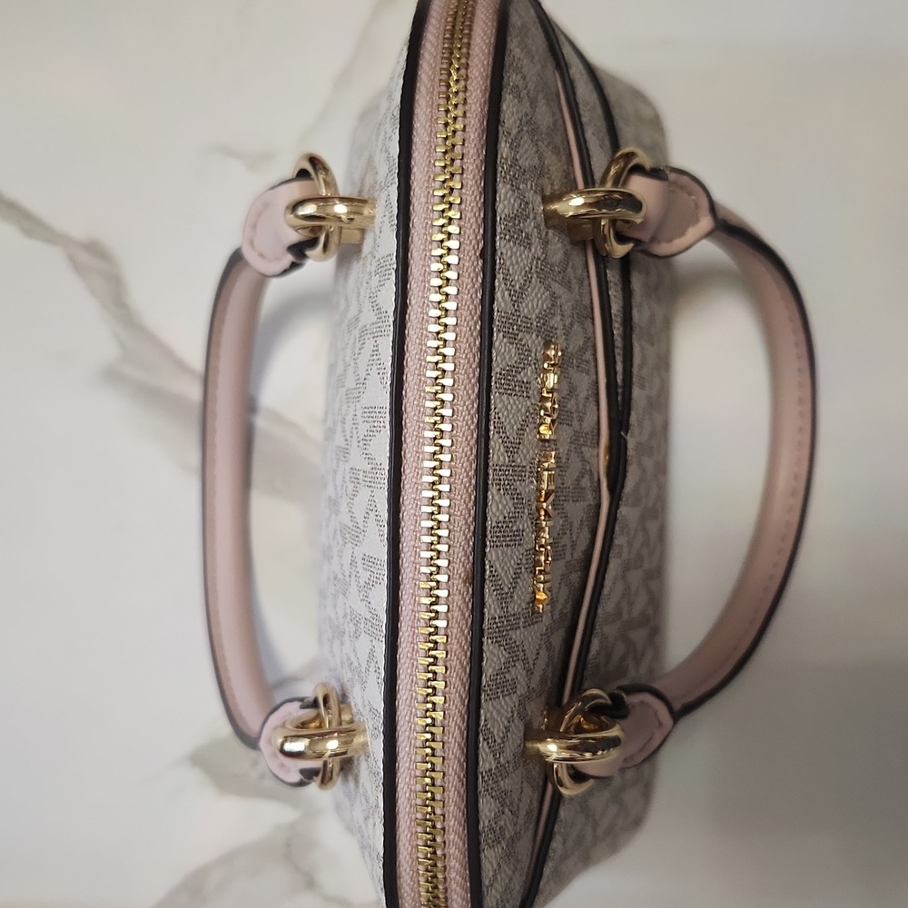Michael Kors XS Jet Set Travel Mini Satchel With Crossbody Strap. Blush! New! - Picture 10 of 11